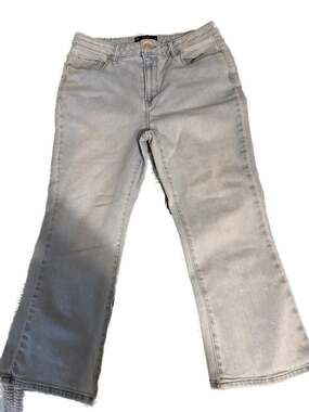 Member's Mark Women's Crop Flare Jeans Light Wash
